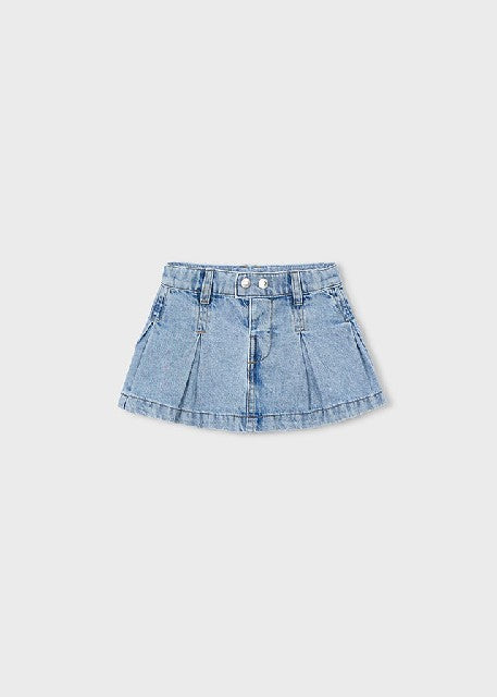 Falda denim fluido            Claro