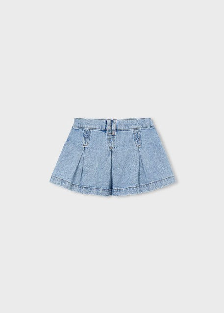Falda denim fluido            Claro