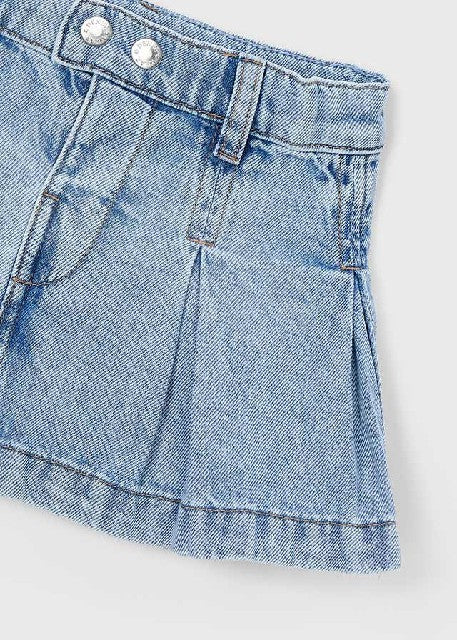 Falda denim fluido            Claro