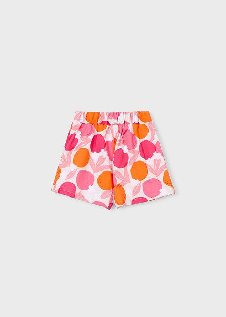 Falda pantalon estampada      Clavel