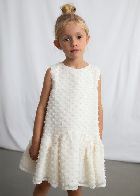 Vestido plumeti               Hueso