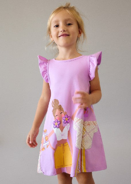 Vestido punto                 Lilac