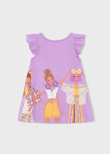 Vestido punto                 Lilac