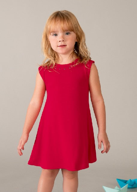 Vestido cut out tachuelas     Persimon