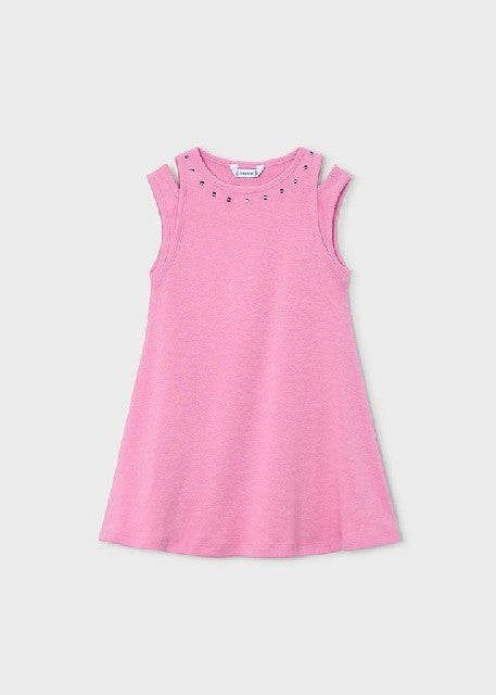 Vestido cut out tachuelas     Candy