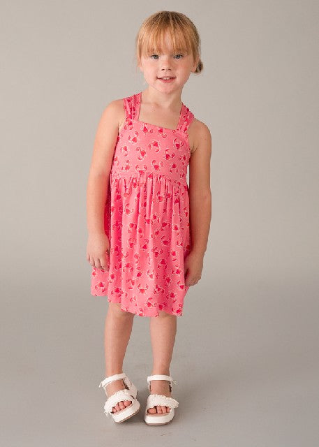 Vestido estampado             Geranio