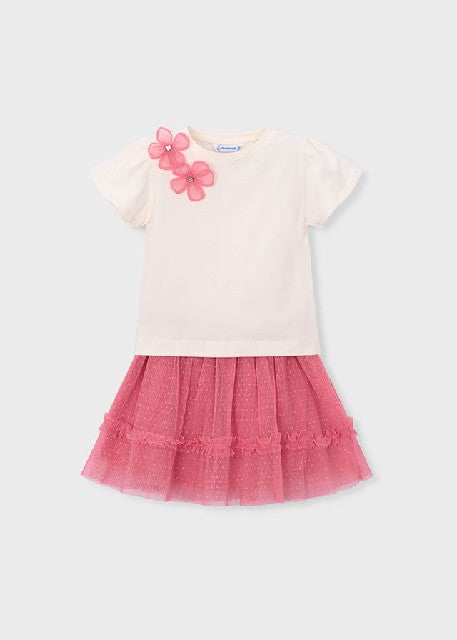 Conj. falda tul               Camelia