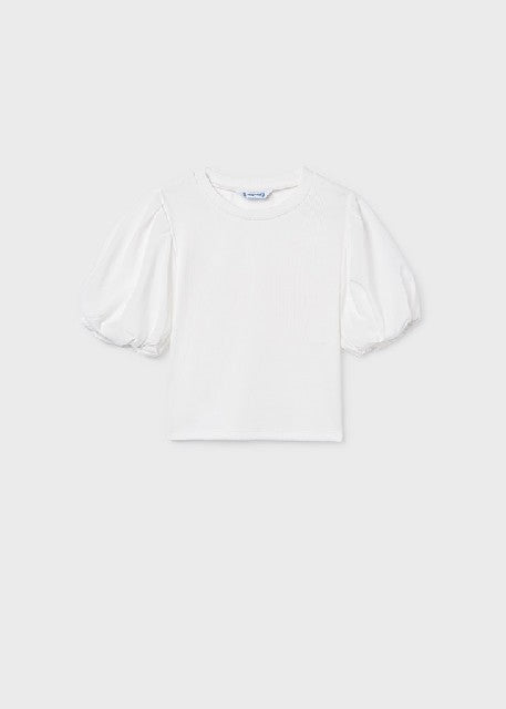 Camiseta m/c canale combinada Crudo