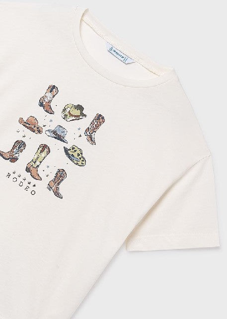 Camiseta m/c grafica          Hueso