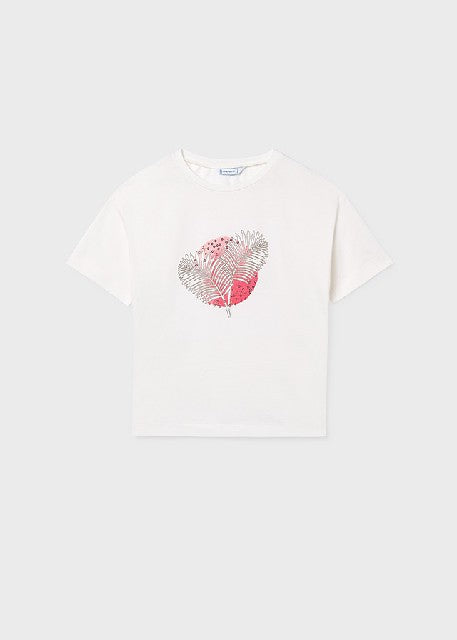 Camiseta m/c grafica          Crudo