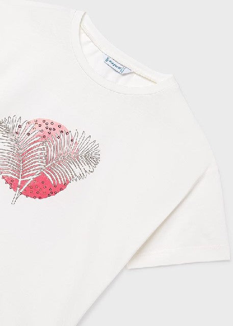 Camiseta m/c grafica          Crudo