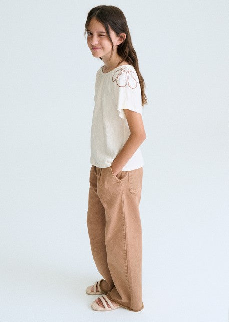 Camiseta m/c bambula          Hueso