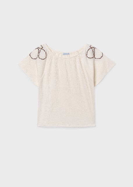 Camiseta m/c bambula          Hueso