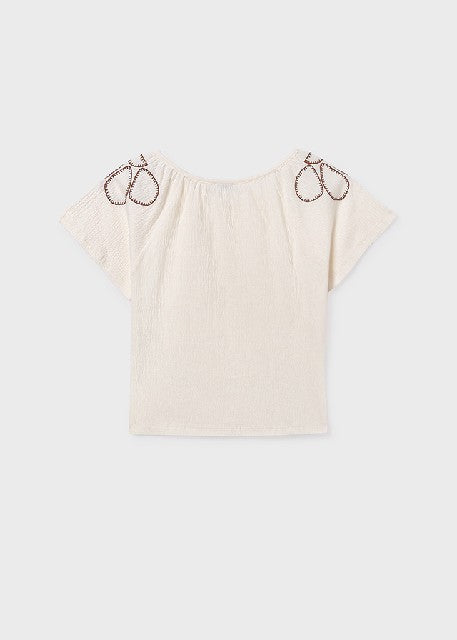 Camiseta m/c bambula          Hueso