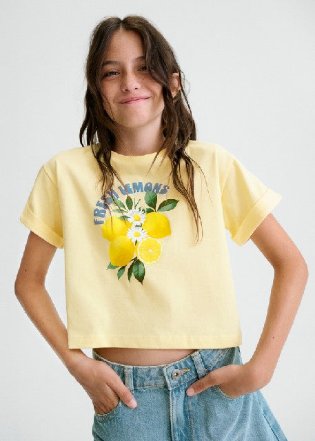 Camiseta m/c grafica          Vainilla
