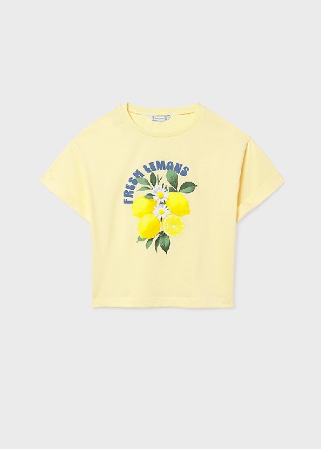 Camiseta m/c grafica          Vainilla