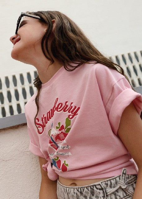 Camiseta m/c grafica          Rubor
