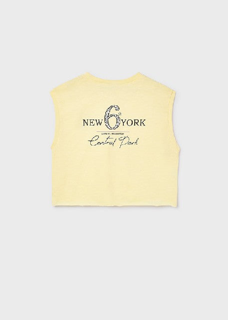 Camiseta tirantes grafica     Vainilla