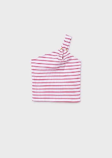 Camiseta tirantes canale      Bco-cereza