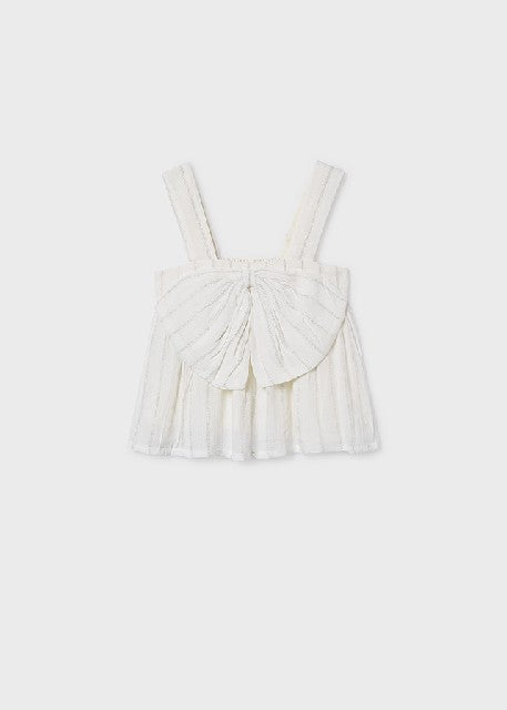 Top lurex lazo                Crudo