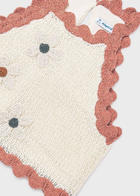 Top tricot flores             Hueso-arci
