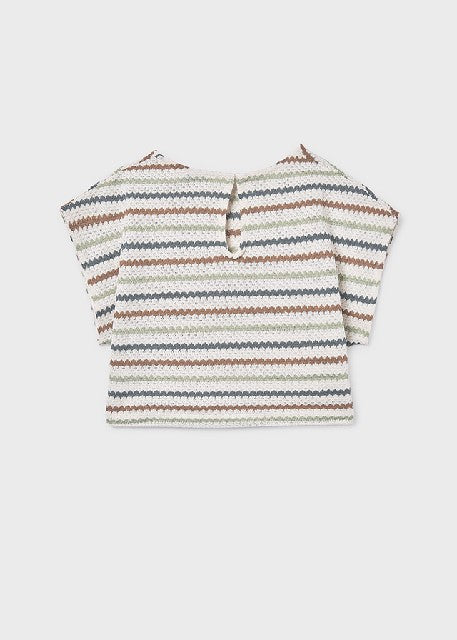 Top imitacion crochet         Hueso-arci