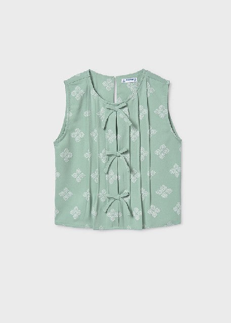 Top estampado                 Salvia