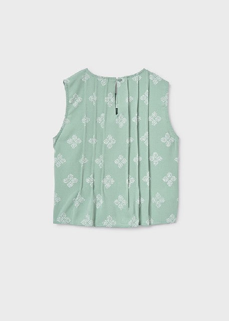 Top estampado                 Salvia