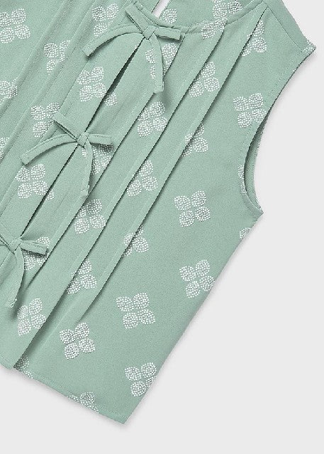 Top estampado                 Salvia