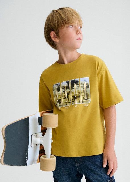 Camiseta m/c print            Cadmio