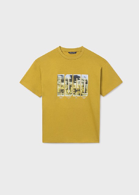 Camiseta m/c print            Cadmio