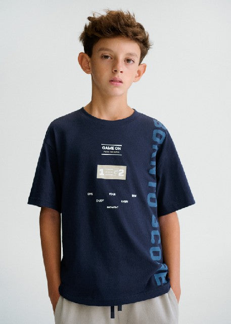 Camiseta m/c athletics        Marino