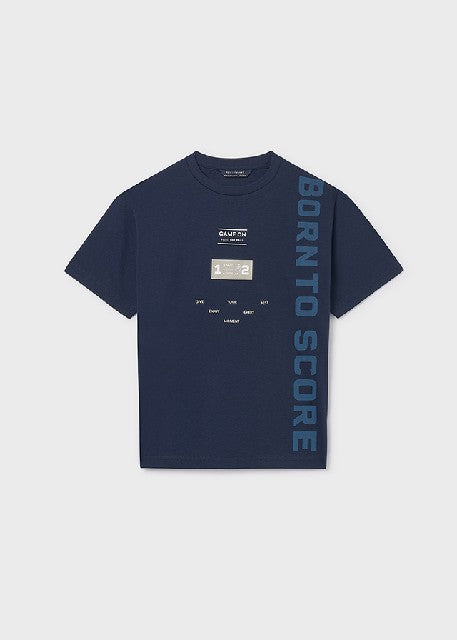 Camiseta m/c athletics        Marino