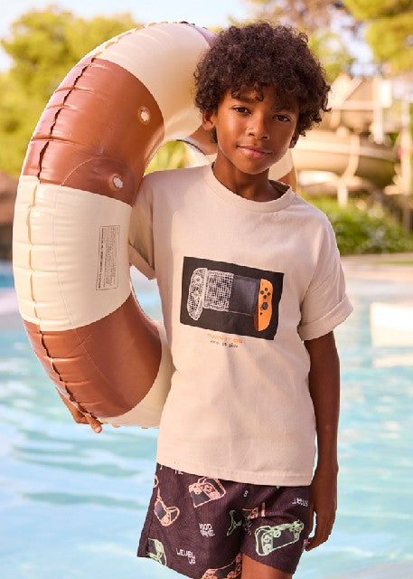 Camiseta m/c play             Cañamo
