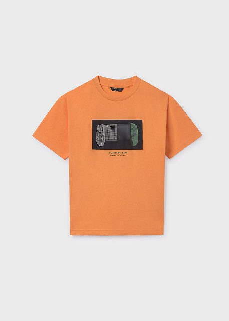 Camiseta m/c play             Apricot
