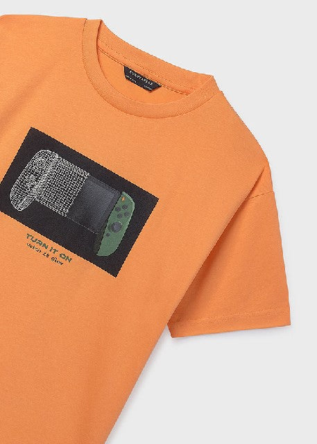 Camiseta m/c play             Apricot