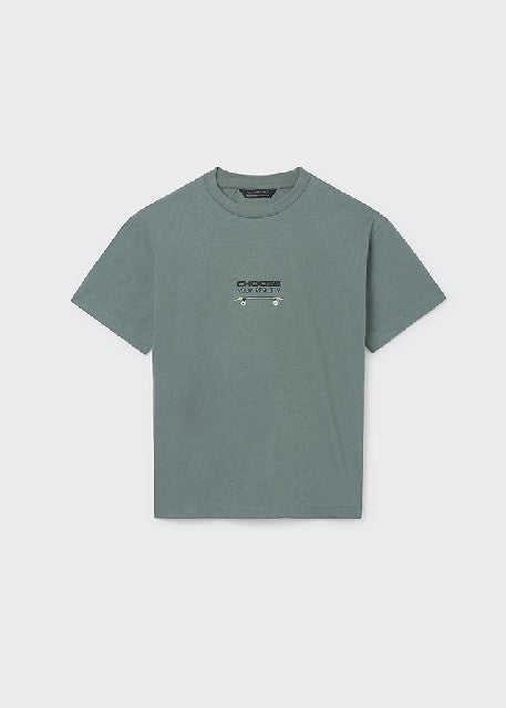 Camiseta m/c back print       Laurel