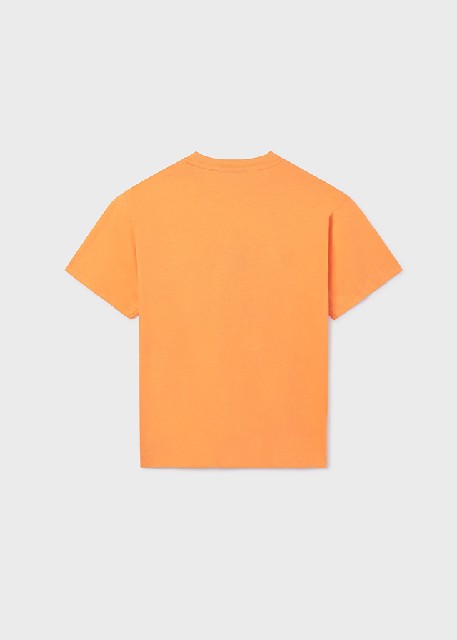 Camiseta m/c embossed         Apricot