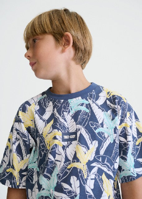 Camiseta m/c estampada        Oceano