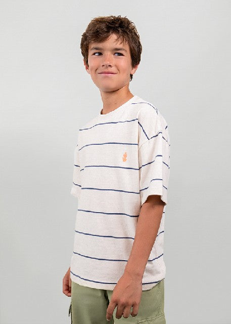 Camiseta m/c rayas            Universo