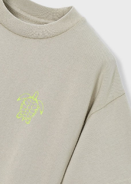 Camiseta m/c fluor            Oliva