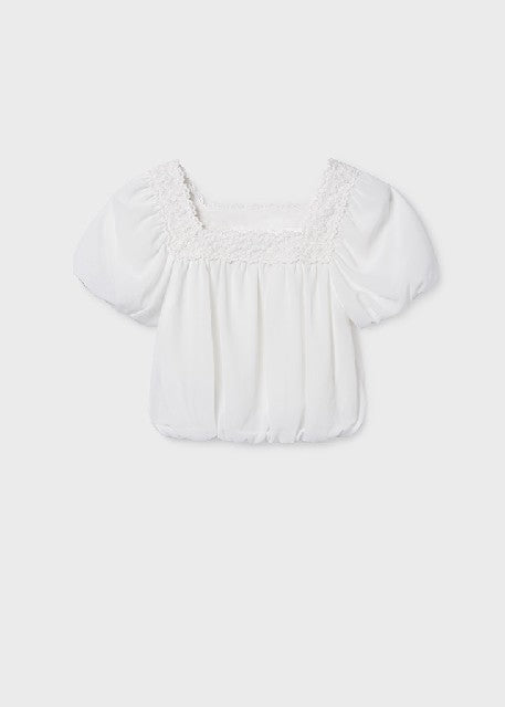 Blusa gasa                    Crudo