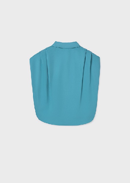 Blusa bolsillos               Jade