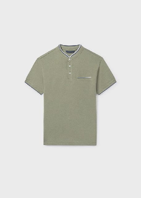 Polo m/c cuello mao           Liquen