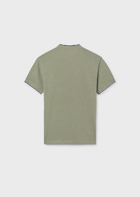 Polo m/c cuello mao           Liquen