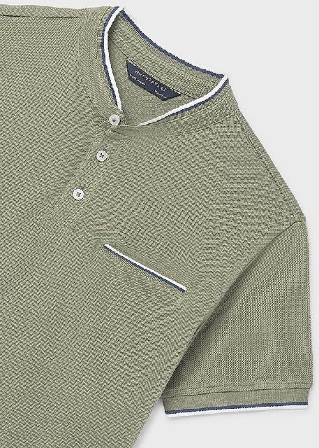 Polo m/c cuello mao           Liquen