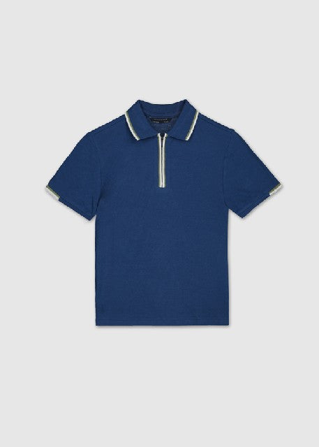 Polo m/c cremallera           Oceano