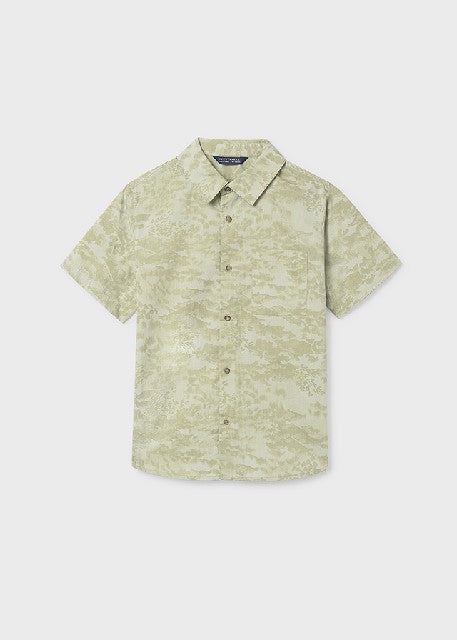 Camisa m/c cuello camisero    Liquen