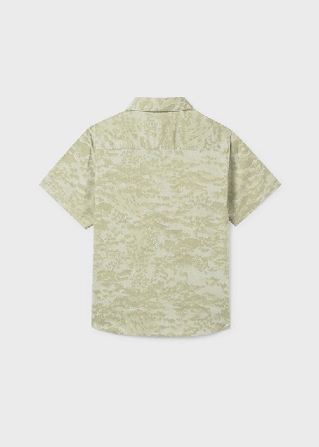 Camisa m/c cuello camisero    Liquen