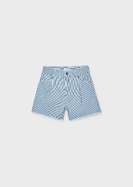 Pantalon corto rayas tejanas  Indigo
